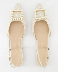 Lavanda Slingpumps in Beige