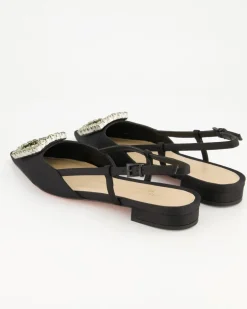 Lavanda Slingpumps in Schwarz
