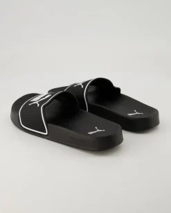 Leadcat 2.0 Pantoletten in Schwarz