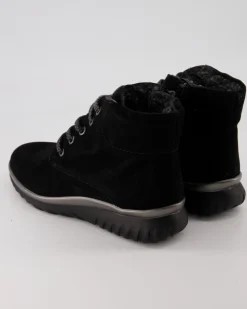 Lena Schnürstiefel in Schwarz