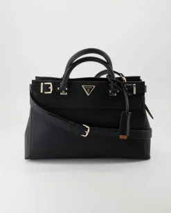 Levante Luxury Satchel Handtasche in Schwarz