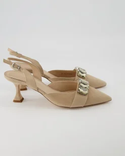 Lia Slingpumps in Beige