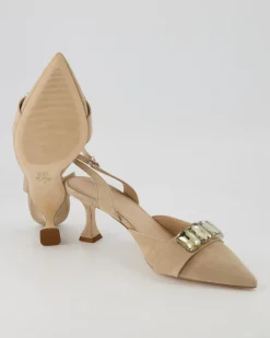 Lia Slingpumps in Beige