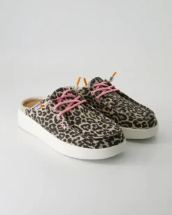 Lily capri leo Pantoletten in Braun