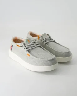 Lily washed Slipper in Grau