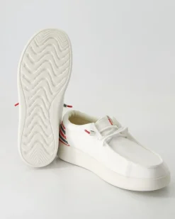 Lily washed Slipper in Weiß