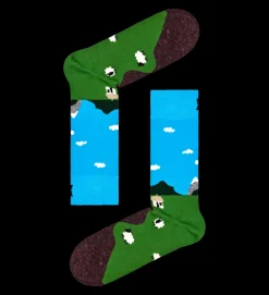 Little House on the Moorland S Socken in Mehrfarbig