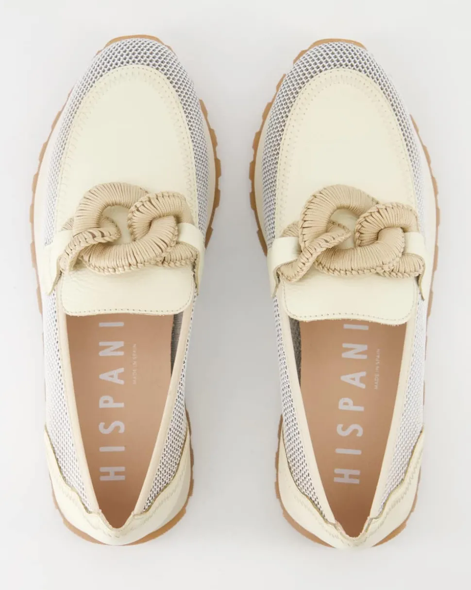 Loira-V Slipper in Beige