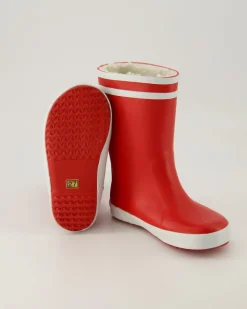 Lolly Pop Fur Gummistiefel in Rot