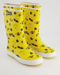 Lolly Pop Theme Gummistiefel in Gelb