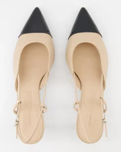 London Slingpumps in Beige