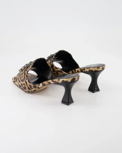 Lucia-536 Pantoletten in Braun