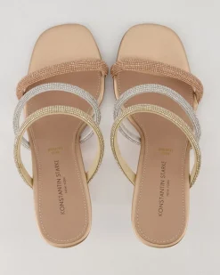 MAGGIE-822 Pantoletten in Mehrfarbig