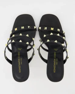 Maggie-889 Pantoletten in Schwarz