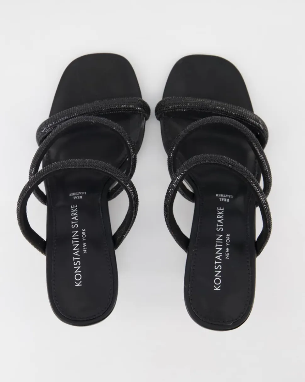 Maggie-822 Pantoletten in Schwarz