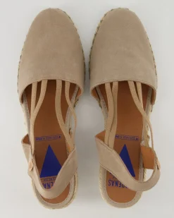 Maika Serraja Wedges in Beige