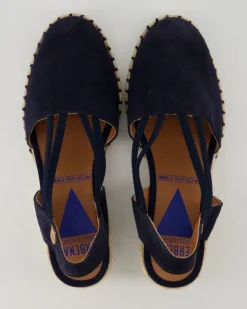 Maika Serraje Wedges in Blau