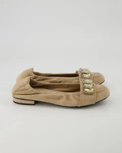 Malu Ballerinas in Beige