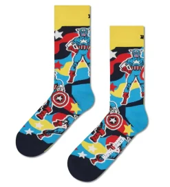 Marvel Captain America Sock Socken in Mehrfarbig