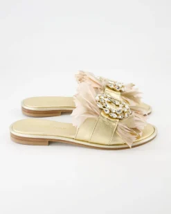 M19D Pantoletten in Gold