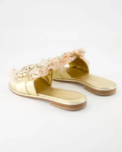 M19D Pantoletten in Gold
