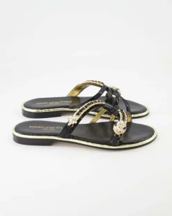 M/16-D Pantoletten in Schwarz