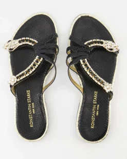 M/16-D Pantoletten in Schwarz