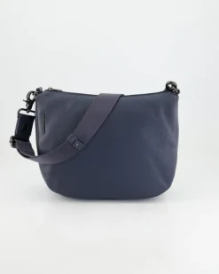 Mellow Leather HOBO Umhängetasche in Blau