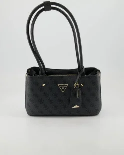 Meridian Shoulder Satchel Handtasche in Grau