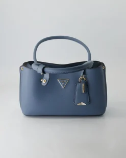 Meridian Shoulder Satchel Handtasche in Blau