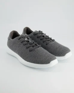 MERINO WOOL KNIT MEN Sneaker in Grau