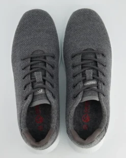 MERINO WOOL KNIT MEN Sneaker in Grau