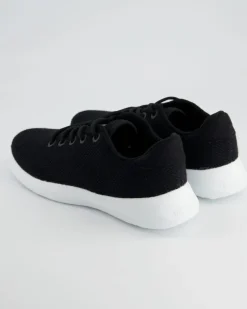 MERINO WOOL KNIT WOMEN Sneaker in Schwarz
