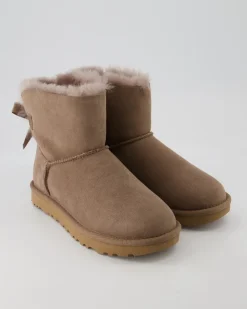 Mini Bailey Bow Winterschuhe in Beige