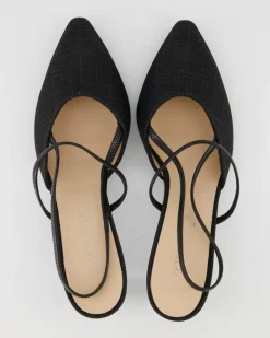 Mitty Slingpumps in Schwarz