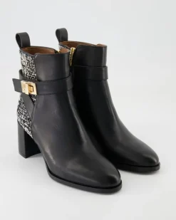 Mousse Nero / Tweed Melange Stiefeletten in Schwarz