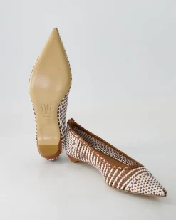 N818-405 Ballerinas in Braun