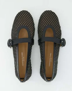 N2302-104 Ballerinas in Schwarz