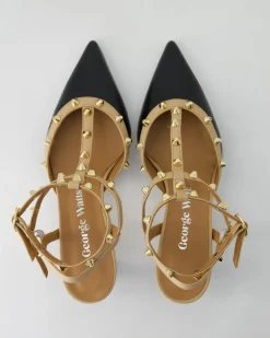 N202-100 Sandalen in Schwarz