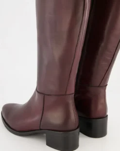 N50 Schaftstiefel in Bordeaux
