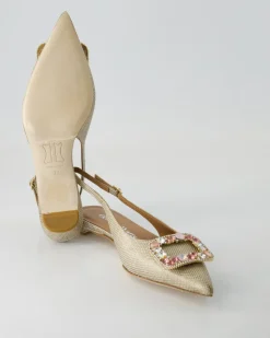 N802-504 Slingpumps in Beige
