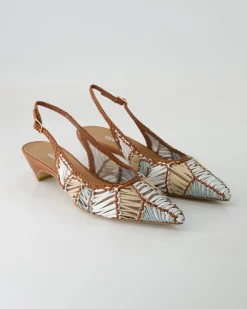 N1008-405 Slingpumps in Braun