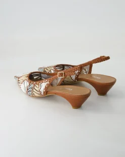 N1008-405 Slingpumps in Braun