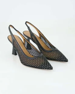 N210-104 Slingpumps in Schwarz