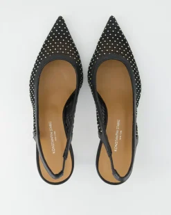 N210-104 Slingpumps in Schwarz