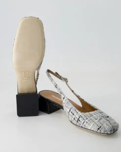 N2108-104 Slingpumps in Weiß