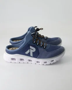 Nabukino Pantoletten in Blau