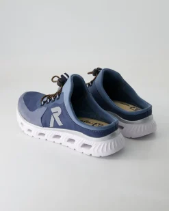 Nabukino Pantoletten in Blau