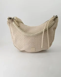 Natural Flow Hobo Handtasche in Beige