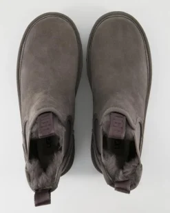 Neumel Platform Chelsea Winterstiefel in Grau